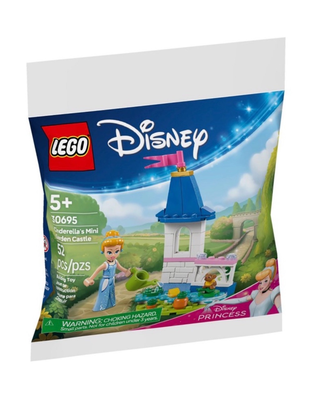 Disney LEGO Cinderella Mini Garden Castle - 30695 New in bag unopened